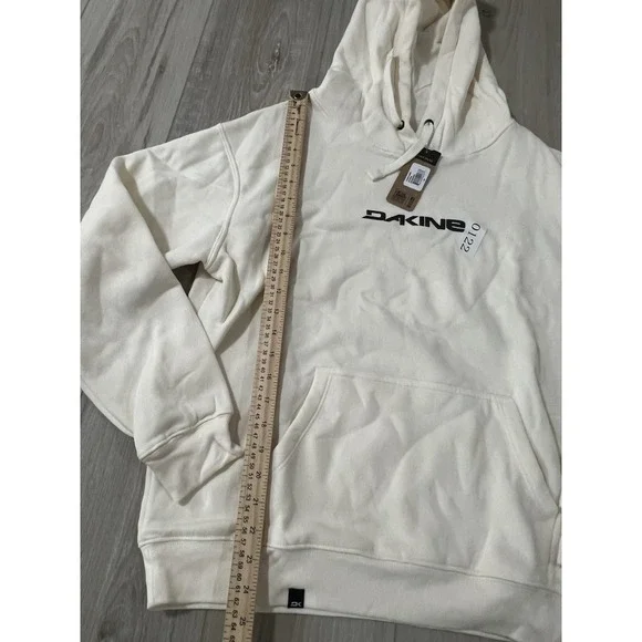 Dakine NWT Canyon Hoodie Surf White Fleece Unisex M